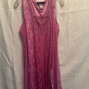 The Pyramid Collection Rosy Pink Dress